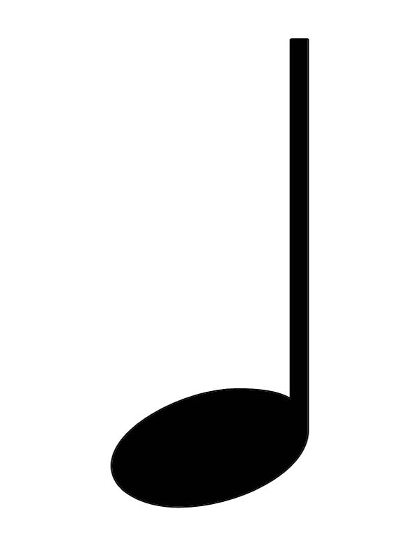 Free Music Clip Art Quarter Note